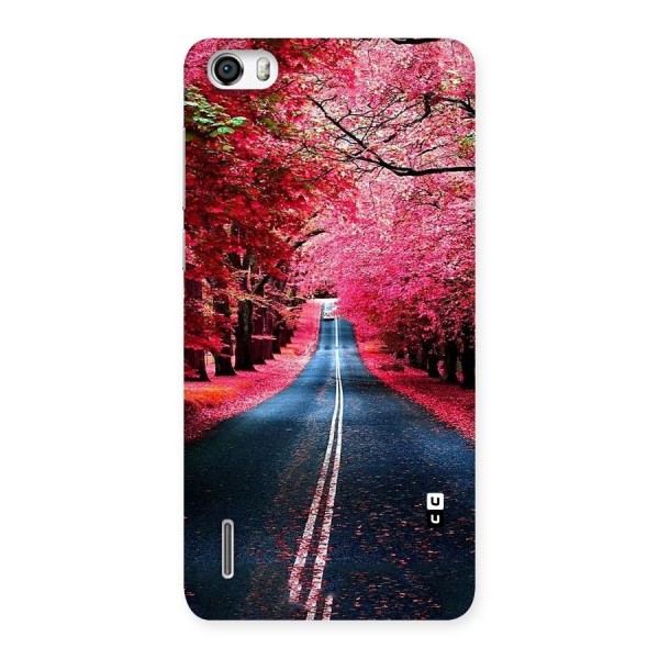 Beautiful Red Trees Back Case for Honor 6
