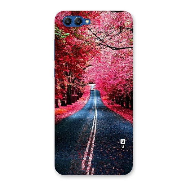 Beautiful Red Trees Back Case for Honor View 10