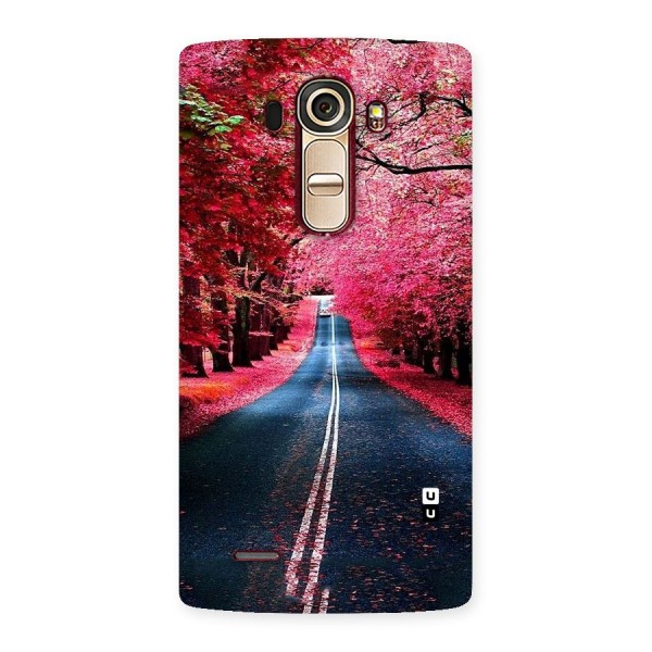 Beautiful Red Trees Back Case for LG G4