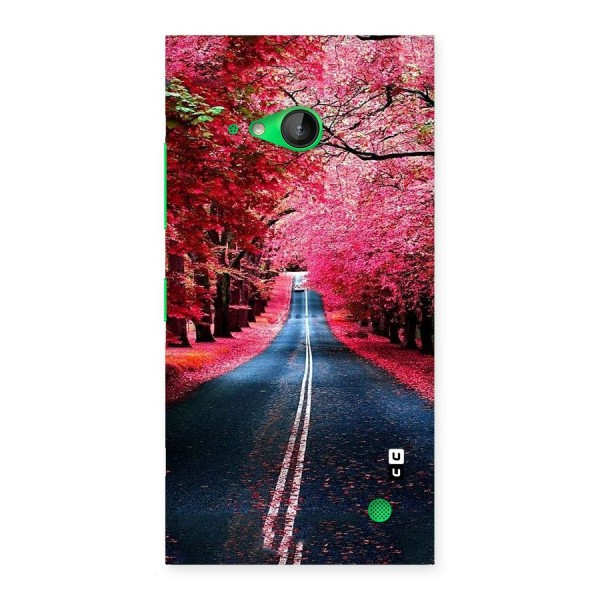 Beautiful Red Trees Back Case for Lumia 730
