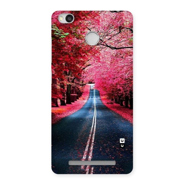 Beautiful Red Trees Back Case for Redmi 3S Prime