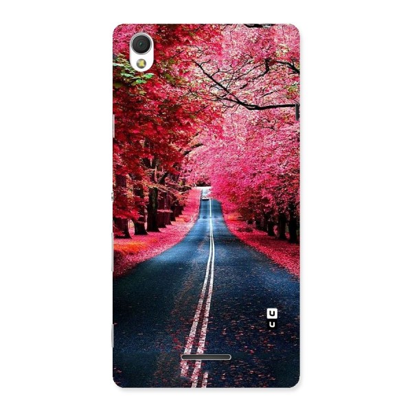 Beautiful Red Trees Back Case for Sony Xperia T3