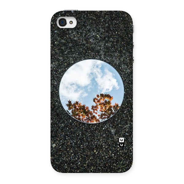 Beautiful Sky Leaves Back Case for iPhone 4 4s
