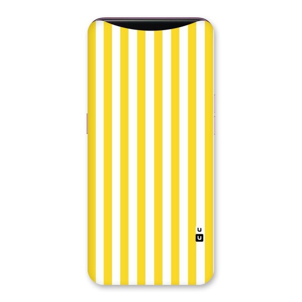 Beauty Color Stripes Back Case for Oppo Find X