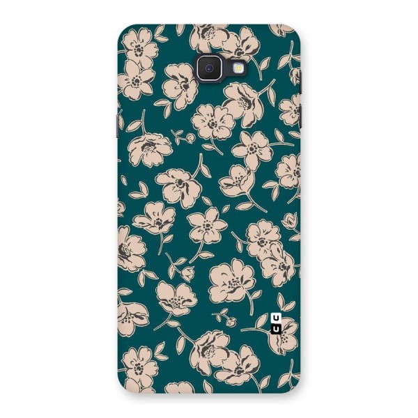 Beauty Green Bloom Back Case for Samsung Galaxy J7 Prime