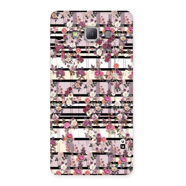Beauty In Floral Back Case for Galaxy A7