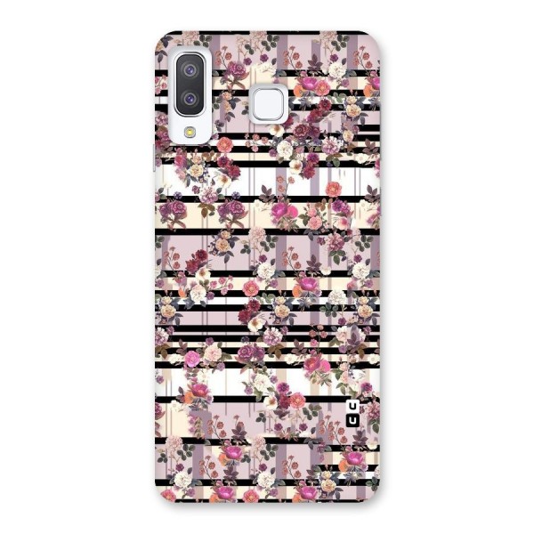 Beauty In Floral Back Case for Galaxy A8 Star