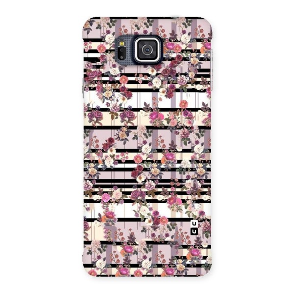 Beauty In Floral Back Case for Galaxy Alpha