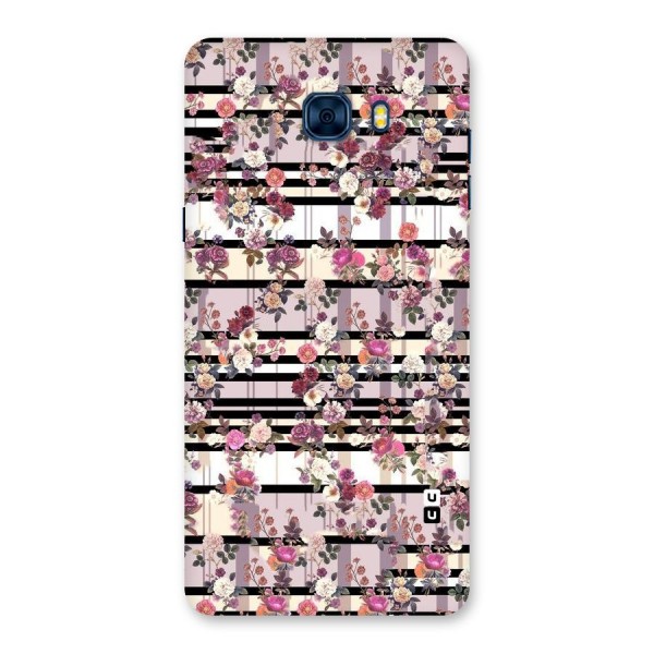 Beauty In Floral Back Case for Galaxy C7 Pro