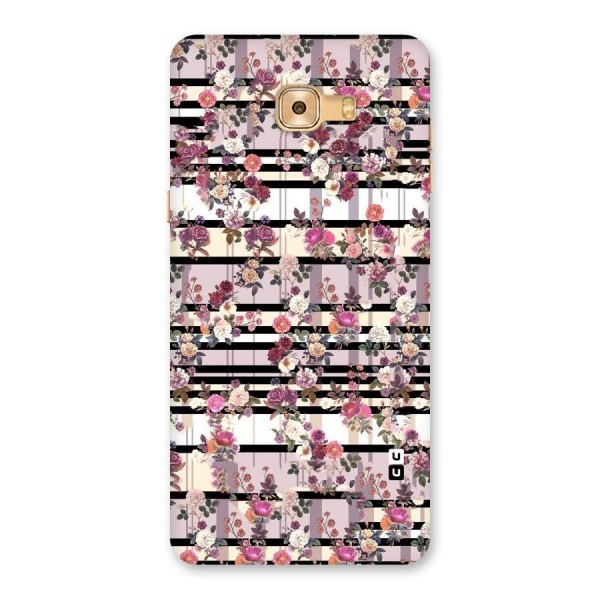 Beauty In Floral Back Case for Galaxy C9 Pro