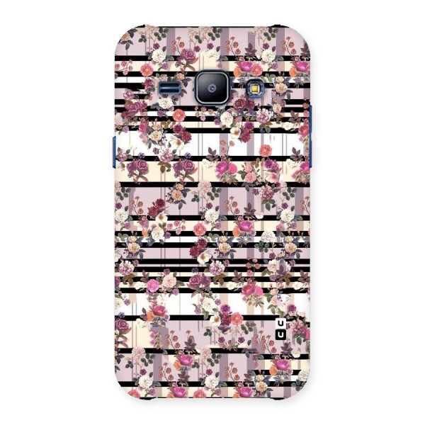Beauty In Floral Back Case for Galaxy J1