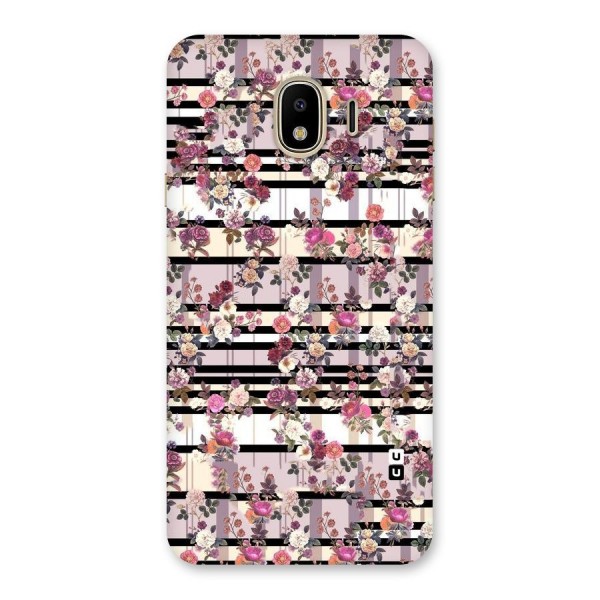 Beauty In Floral Back Case for Galaxy J4