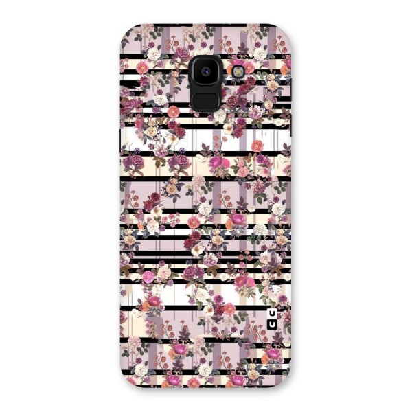 Beauty In Floral Back Case for Galaxy J6
