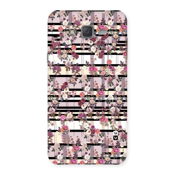 Beauty In Floral Back Case for Galaxy J7