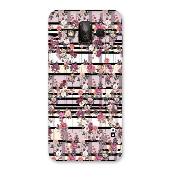 Beauty In Floral Back Case for Galaxy J7 Duo