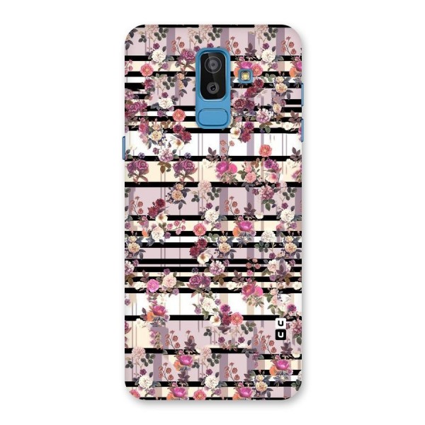 Beauty In Floral Back Case for Galaxy J8