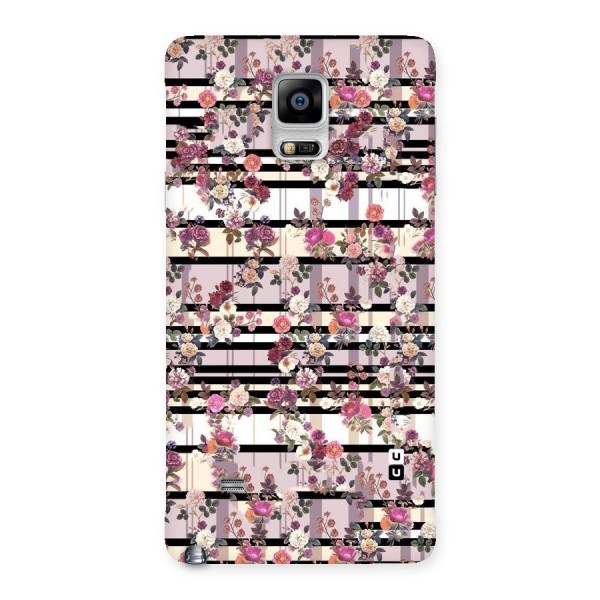 Beauty In Floral Back Case for Galaxy Note 4
