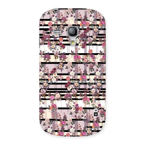 Beauty In Floral Back Case for Galaxy S3 Mini