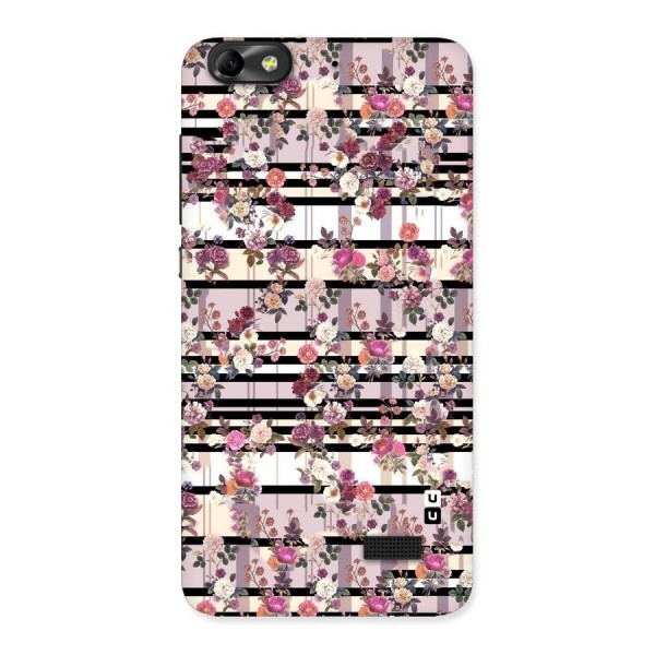 Beauty In Floral Back Case for Honor 4C