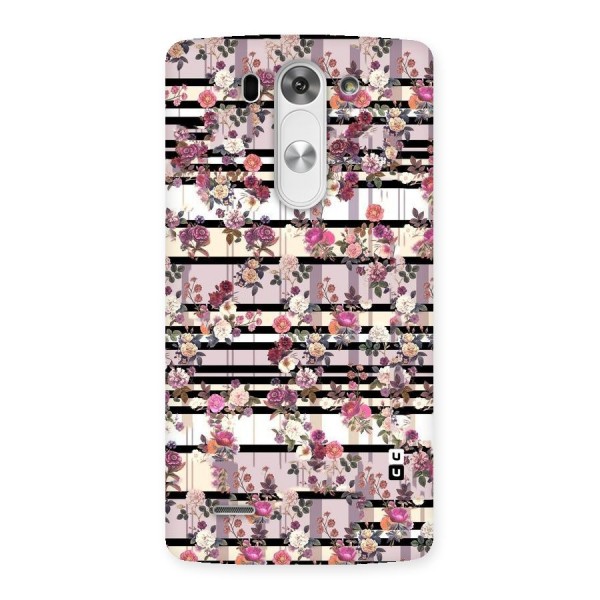 Beauty In Floral Back Case for LG G3 Beat