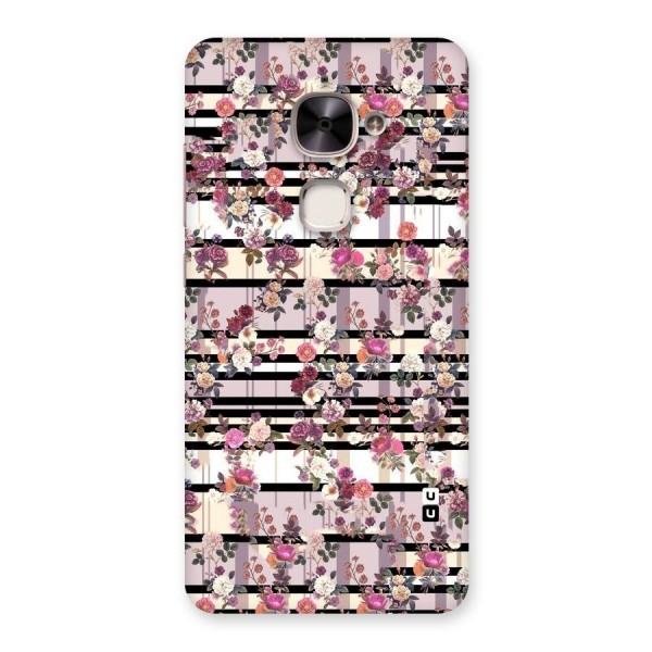 Beauty In Floral Back Case for Le 2