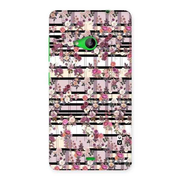 Beauty In Floral Back Case for Lumia 535
