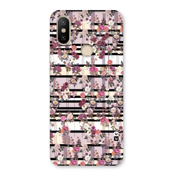 Beauty In Floral Back Case for Mi A2
