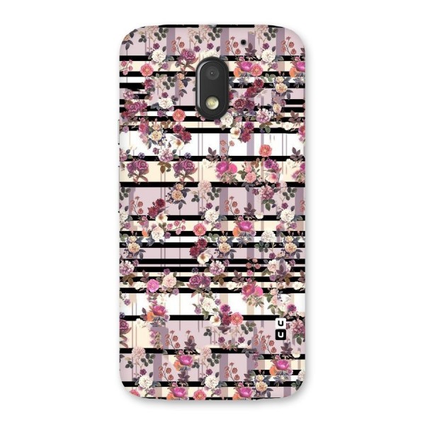 Beauty In Floral Back Case for Moto E3 Power