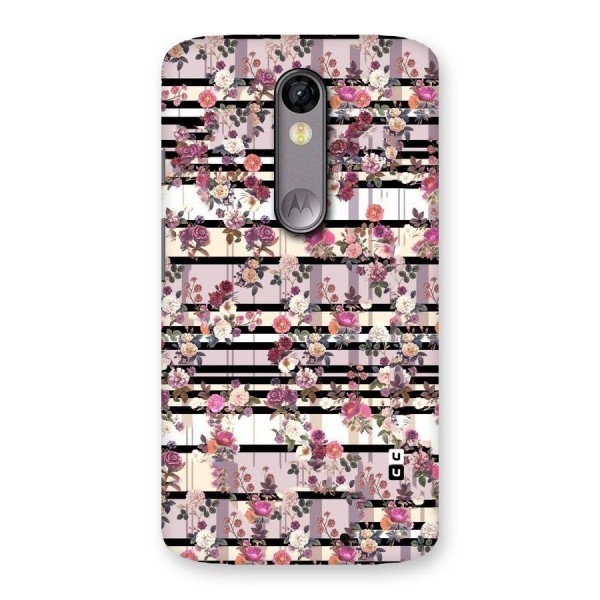 Beauty In Floral Back Case for Moto X Force