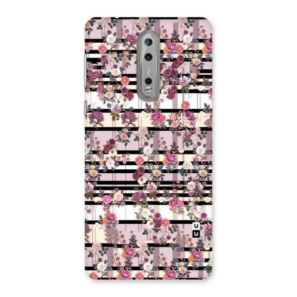 Beauty In Floral Back Case for Nokia 8
