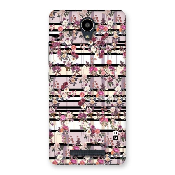 Beauty In Floral Back Case for Redmi Note 2