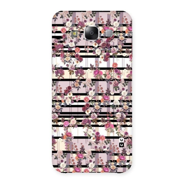 Beauty In Floral Back Case for Samsung Galaxy E5