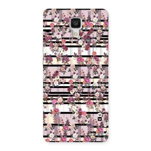 Beauty In Floral Back Case for Xiaomi Mi 4