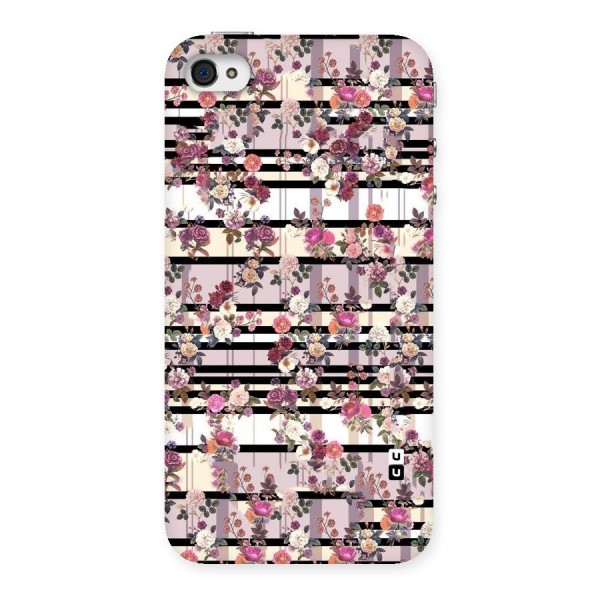 Beauty In Floral Back Case for iPhone 4 4s