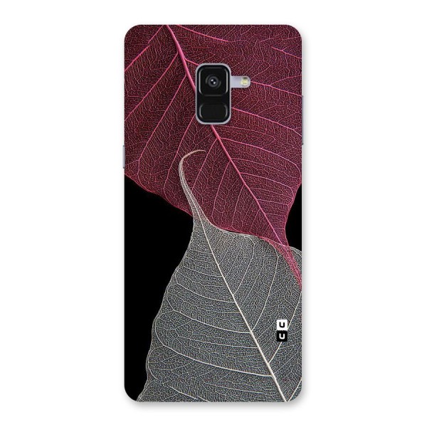 Beauty Leaf Back Case for Galaxy A8 Plus