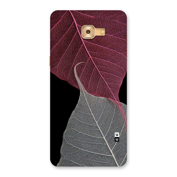 Beauty Leaf Back Case for Galaxy C9 Pro