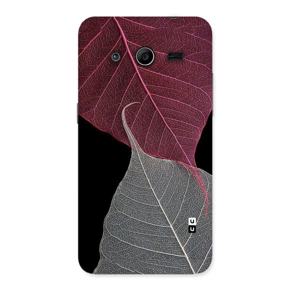 Beauty Leaf Back Case for Galaxy Core 2