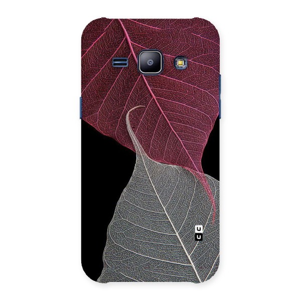 Beauty Leaf Back Case for Galaxy J1