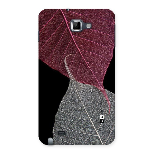 Beauty Leaf Back Case for Galaxy Note