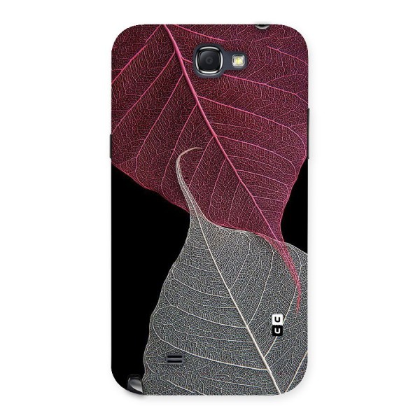 Beauty Leaf Back Case for Galaxy Note 2