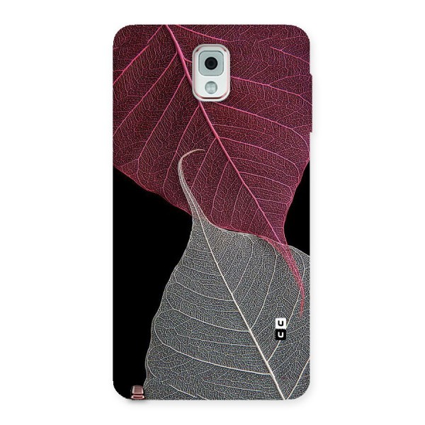 Beauty Leaf Back Case for Galaxy Note 3