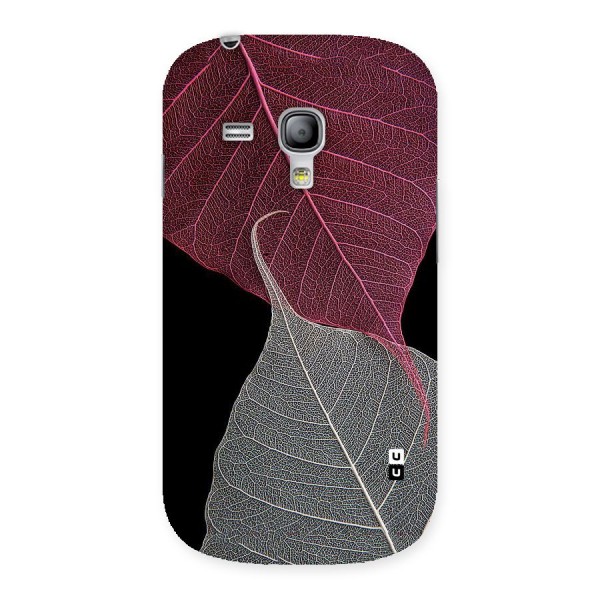 Beauty Leaf Back Case for Galaxy S3 Mini