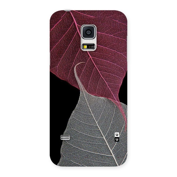 Beauty Leaf Back Case for Galaxy S5 Mini