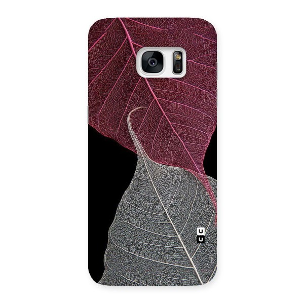 Beauty Leaf Back Case for Galaxy S7 Edge