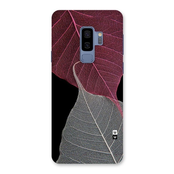 Beauty Leaf Back Case for Galaxy S9 Plus
