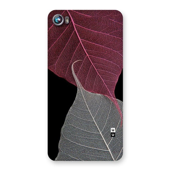 Beauty Leaf Back Case for Micromax Canvas Fire 4 A107