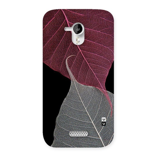 Beauty Leaf Back Case for Micromax Canvas HD A116
