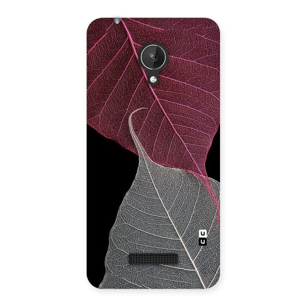 Beauty Leaf Back Case for Micromax Canvas Spark Q380