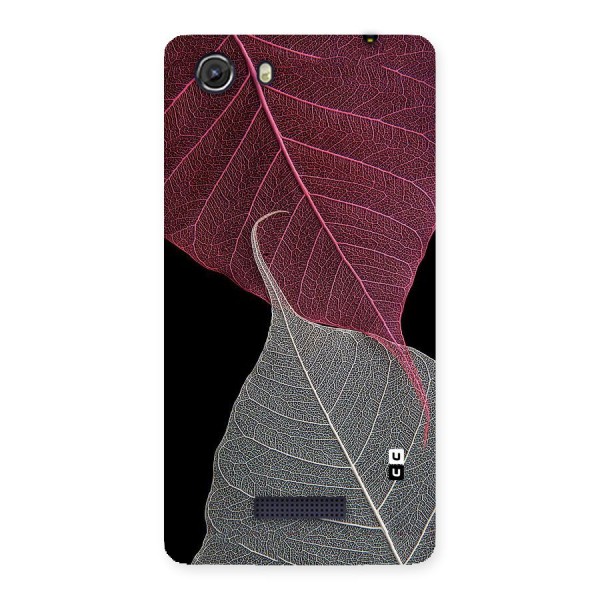 Beauty Leaf Back Case for Micromax Unite 3