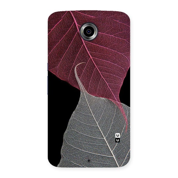 Beauty Leaf Back Case for Nexsus 6